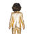 NEU Damen-Kostüm Disco-Fever-Jacke, gold, Gr. 36-38 Bild 3