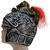 SALE Helm Rmer mit rotem Federbusch