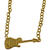 Kette Gitarre, gold