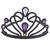 SALE Diadem Gothic Princess schwarz