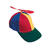 Mtze mit Propeller, bunt