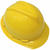 Helm Bauarbeiter, Kunststoff, gelb