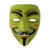 Maske Anonymous, grn