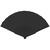 NEU Handfcher unifarben, 23cm, schwarz