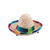 Mini-Hut Sombrero aus Stroh, mit Clips