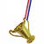 Mini-Pokal am Band, gold, ca. 8cm Bild 2