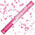 Konfetti-Shooter, Pink-Flitter, ca. 60 cm