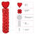 NEU Ballon-Display Valentine, inklusive 16 Folienballons, rote Herzen