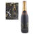 NEU Aufblasbare Champagner- / Sektflasche, Gold-Schwarz, Lnge 75cm