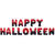 NEU Folienballon-Set Happy Halloween, rot-schwarz, ca. 40cm hoch