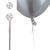 NEU Ballonverschlsse mit Band, wei, 100 Stck