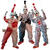 Dekofigur Karussell mit 3 Clowns, Animatronik mit Bewegung und Sound, ca. 130x130x220cm Bild 3