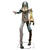 NEU Halloween-Deko-Figur unheimlicher Clown XL, mit Bewegung-, Sound- und Lichteffekt, 240cm