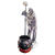NEU Halloween-Deko-Figur Sensenmann mit Kessel, mit Licht, Sound und Bewegung, ca. 190 cm