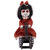 Halloween-Deko Rockin Rosie mit Schaukelpferd, mit Bewegung, Licht & Sound, ca. 38 cm Bild 2