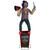 Dekofigur Speaking Spencer, Animatronik mit Bewegung, Sound und Licht, ca. 225cm