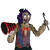 Dekofigur Speaking Spencer, Animatronik mit Bewegung, Sound und Licht, ca. 225cm Bild 3