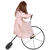 Dekofigur Cycling Cindy, Animatronik mit Bewegung und Sound, ca. 72x30x94cm Bild 2