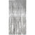 Vorhang Lametta silber, 2 x 1 m