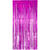 Vorhang Lametta pink, 2 x 1 m