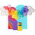 NEU Ballon-Girlanden-Set Rainbow, 67 Teile inkl. Ballonband fr 200cm Ballongirlande Bild 2