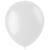 NEU Latex-Luftballons matt, 33cm, weiß, 10 Stück - Weiß