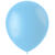 NEU Latex-Luftballons matt, 33cm, pastell-blau, 10 Stück - Pastell-Blau