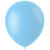 NEU Latex-Luftballons matt, 33cm, pastell-blau, 10 Stck - Pastell-Blau