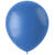 NEU Latex-Luftballons matt, 33cm, blau, 10 Stück - Blau
