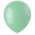 NEU Latex-Luftballons matt, 33cm, pastell-grün, 10 Stück - Pastell-Grün