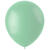 NEU Latex-Luftballons matt, 33cm, pastell-grn, 10 Stck - Pastell-Grn