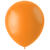 NEU Latex-Luftballons matt, 33cm, orange, 100 Stück - Orange