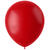 NEU Latex-Luftballons matt, 33cm, rot, 50 Stück - Rot