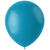 NEU Latex-Luftballons matt, 33cm, türkis, 100 Stück - Türkis