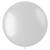NEU Latex-Luftballon XXL matt, 80cm, weiß, Riesenballon - Weiß