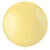 NEU Latex-Luftballon XXL matt, 80cm, pastell-gelb, Riesenballon - Pastell-Gelb