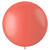 NEU Latex-Luftballon XXL matt, 80cm, korallen-rot, Riesenballon - Korallen-Rot