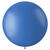 NEU Latex-Luftballon XXL matt, 80cm, blau, Riesenballon - Blau