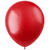 NEU Latex-Luftballons glänzend, 33cm, rot, 10 Stück, Metallic-Ballons - Rot