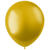 NEU Latex-Luftballons glänzend, 33cm, gold, 50 Stück, Metallic-Ballons - Gold