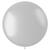 NEU Latex-Luftballon XXL glnzend, 80cm, wei, Metallic-Riesenballon
