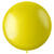 NEU Latex-Luftballon XXL glnzend, 80cm, gelb, Metallic-Riesenballon - Gelb