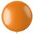 NEU Latex-Luftballon XXL glnzend, 80cm, orange, Metallic-Riesenballon - Orange