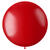 NEU Latex-Luftballon XXL glnzend, 80cm, rot, Metallic-Riesenballon - Rot