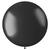 NEU Latex-Luftballon XXL glnzend, 80cm, schwarz, Metallic-Riesenballon - Schwarz