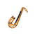 Aufblasbares Saxophon, ca. 54 cm