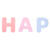 Buchstabengirlande Dreamy Pastels HAPPY BIRTHDAY aus Filz, 14 x 280 cm Bild 2
