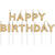 NEU Geburtstags-Kerzen-Set Happy Birthday, gold, ca. 2cm