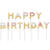 NEU Geburtstags-Kerzen-Set Happy Birthday, gold-pastell, ca. 2cm