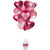 NEU Ballonset Helium & Ballons Love, Rosa & Pink